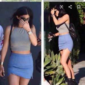 Brandy Melville Blue Skirt